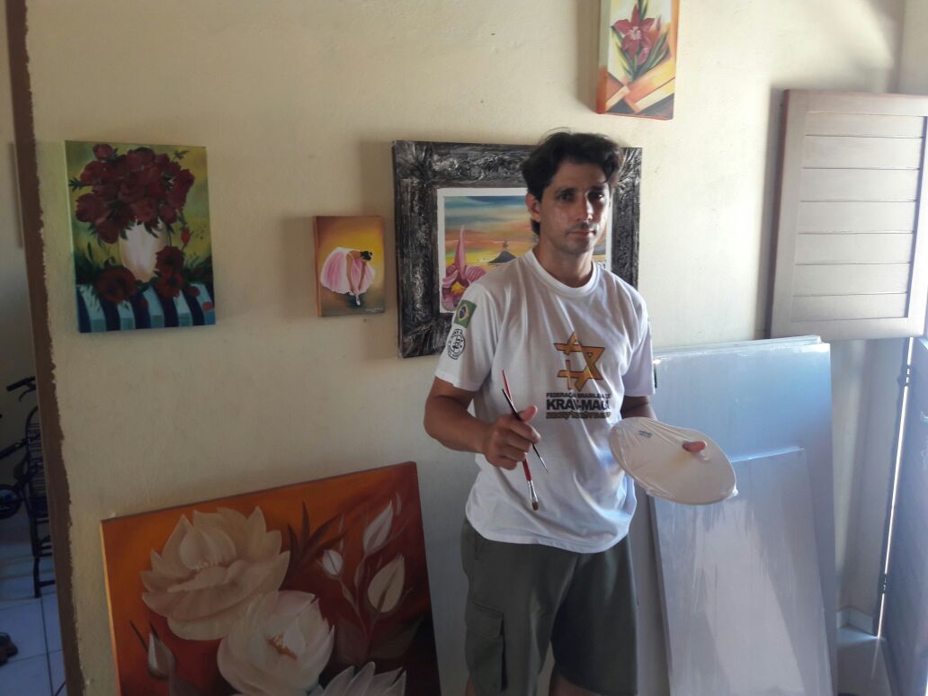 Prefeitura de São Gonçalo apoia artista plástico que vai participar do 2º Salão Dorian Gray