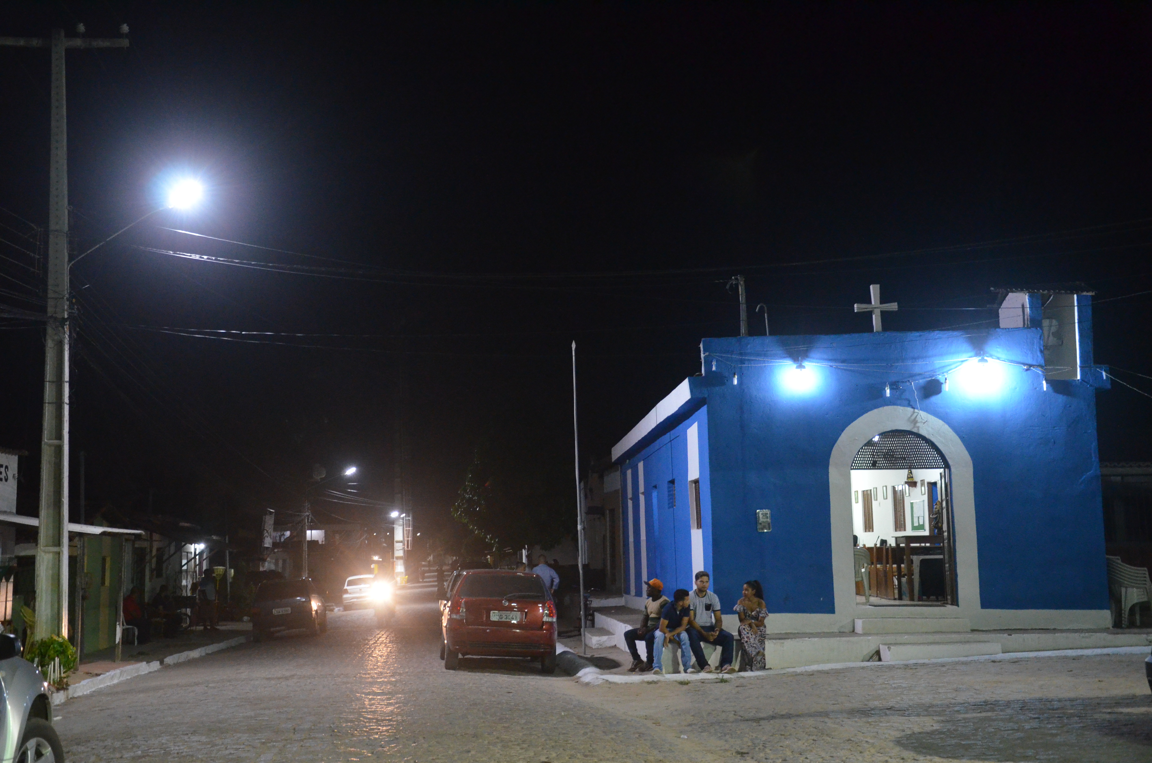 Luz pela Paz: Zona Rural de São Gonçalo recebe iluminação em Led