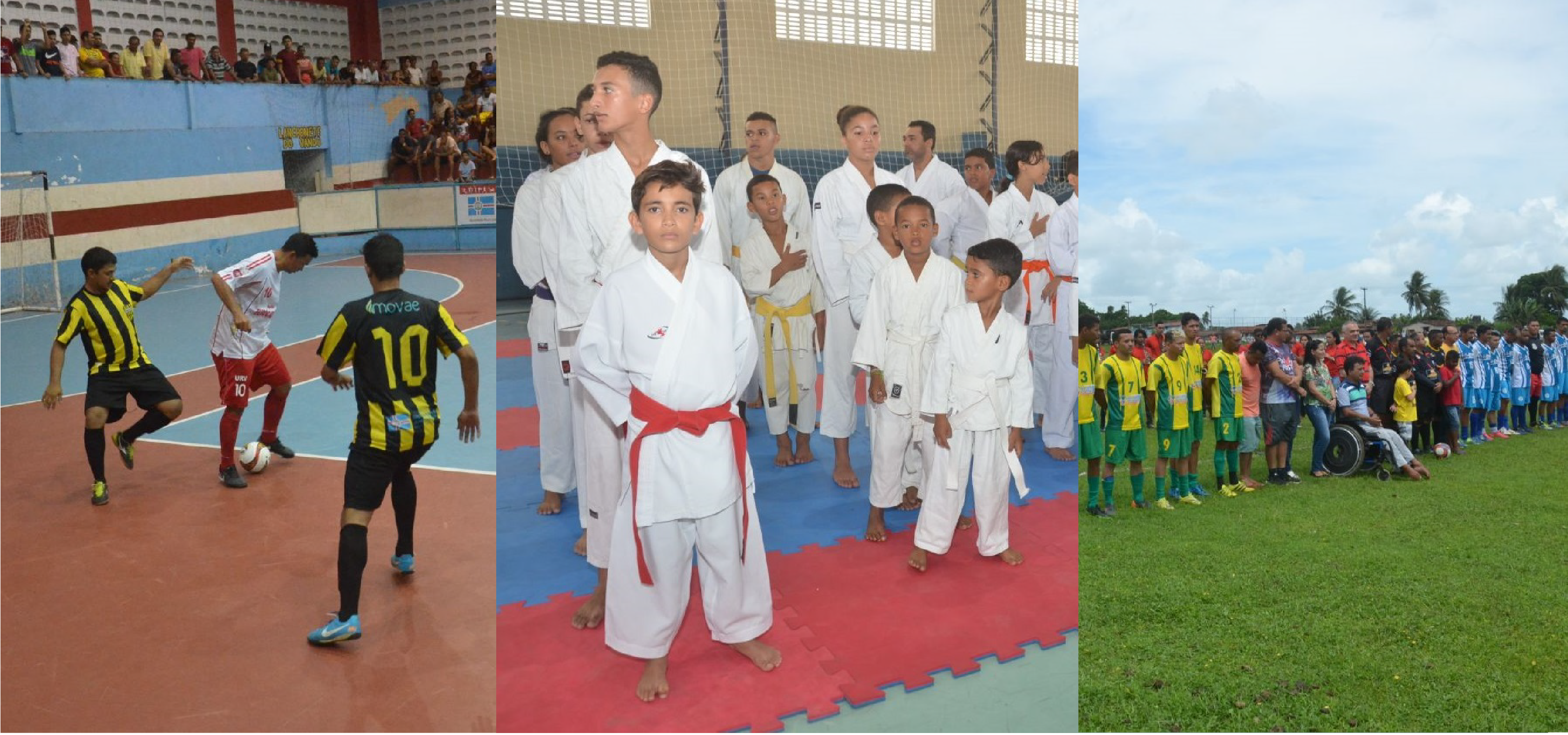 Futsal, karatê e futebol movimentam feriadão em São Gonçalo