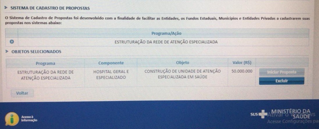 Após solicitação, Ministério da Saúde destina R$ 50 milhões para construção de hospital em São Gonçalo