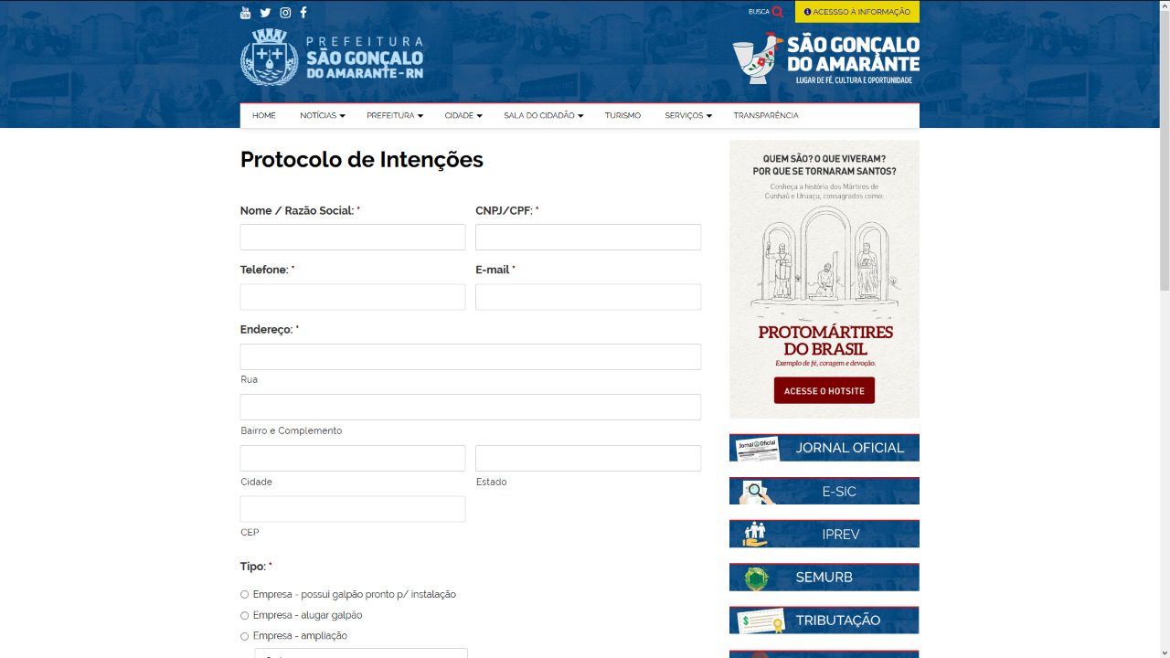 Prefeitura de São Gonçalo cria protocolo de intenções online para empreendedores interessados no município