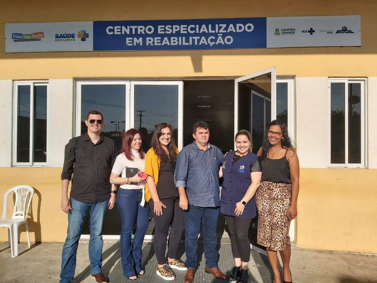 Equipe da SMS visita Centro Especializado em Reabilitação de Campina Grande