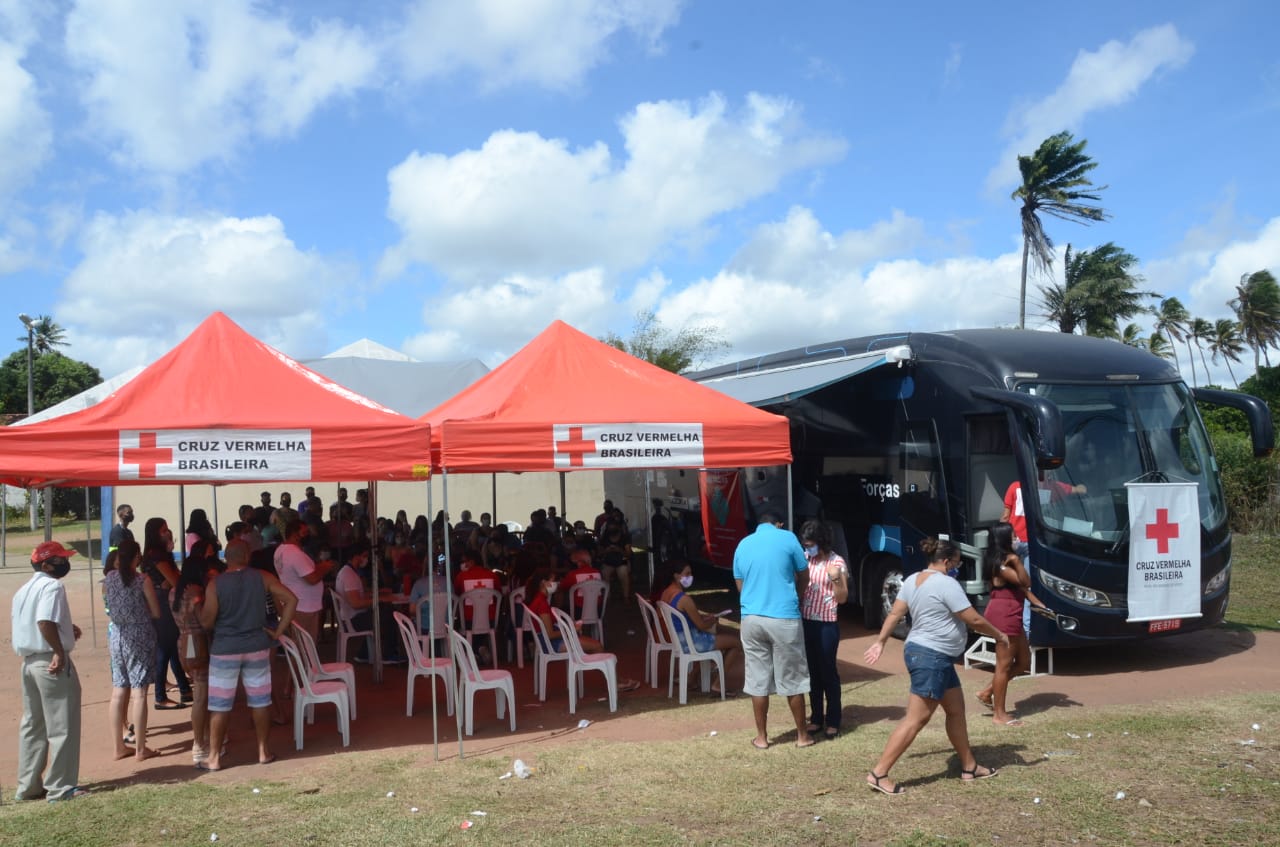 Prefeitura Municipal e Cruz Vermelha RN realizam vacinação contra a Covid-19 em São Gonçalo