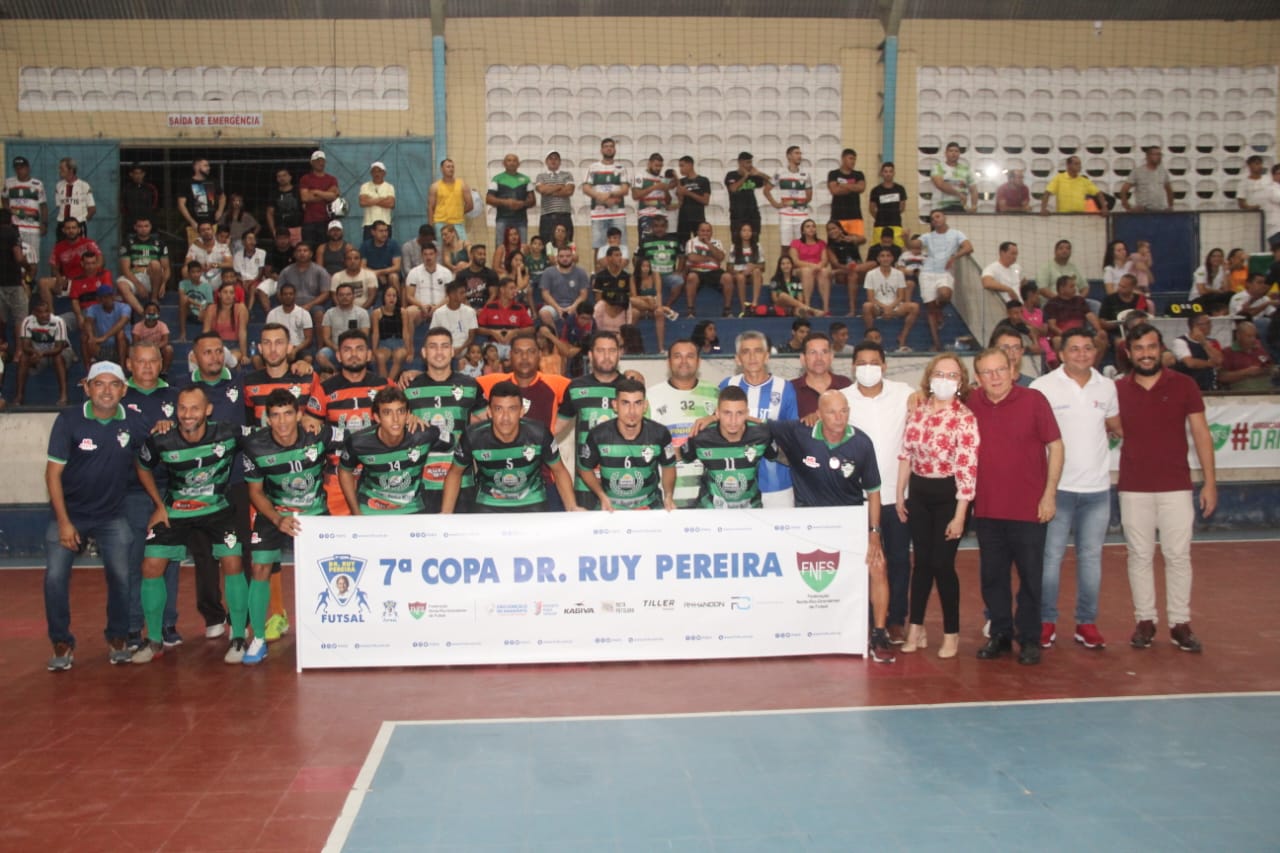 Atlético Jardins sagrou-se bicampeão da Copa Dr. Ruy Pereira de Futsal