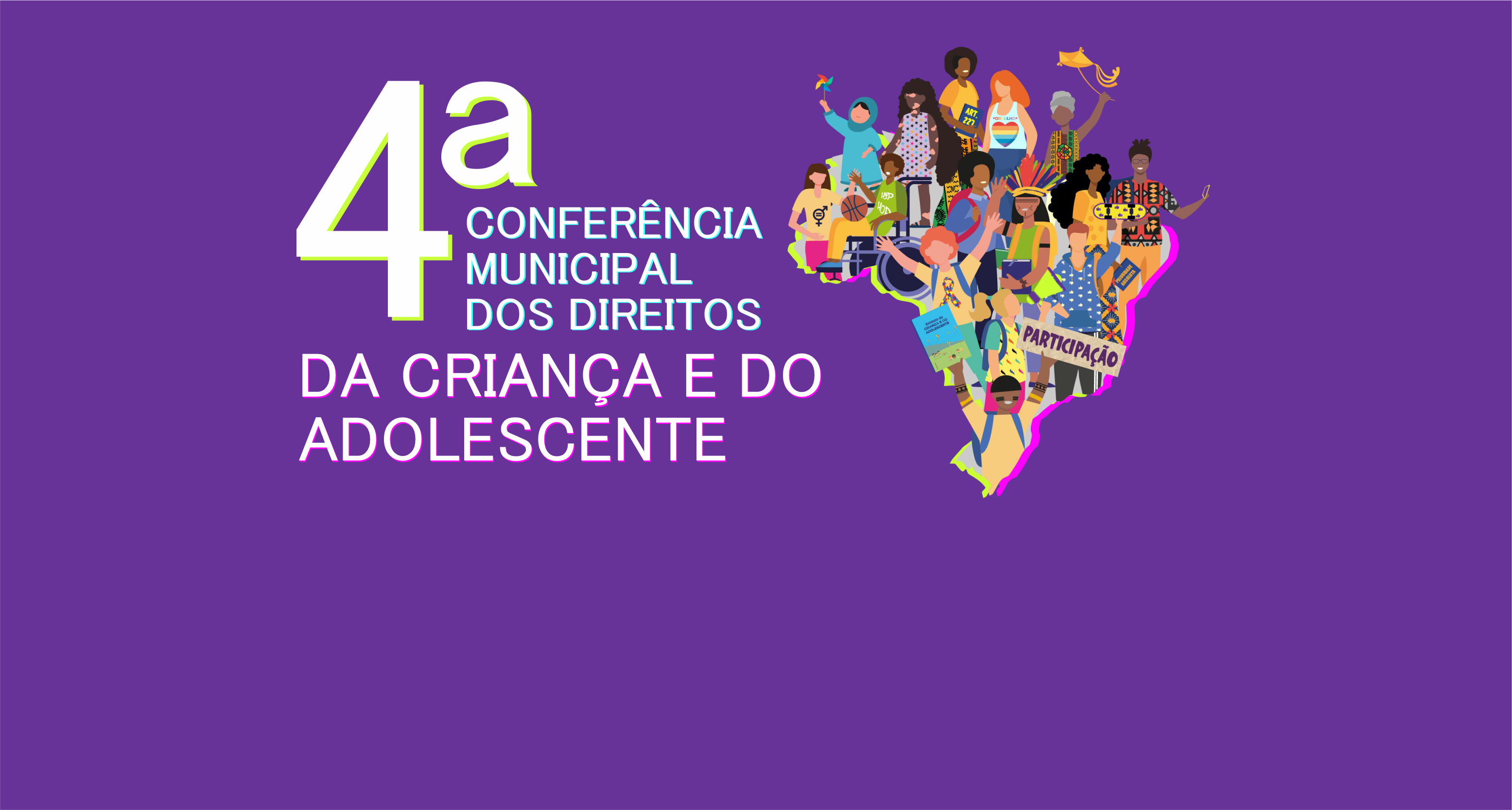 4ª Conferência Municipal dos Direitos da Criança e do Adolescente acontece nesta quinta-feira (11)