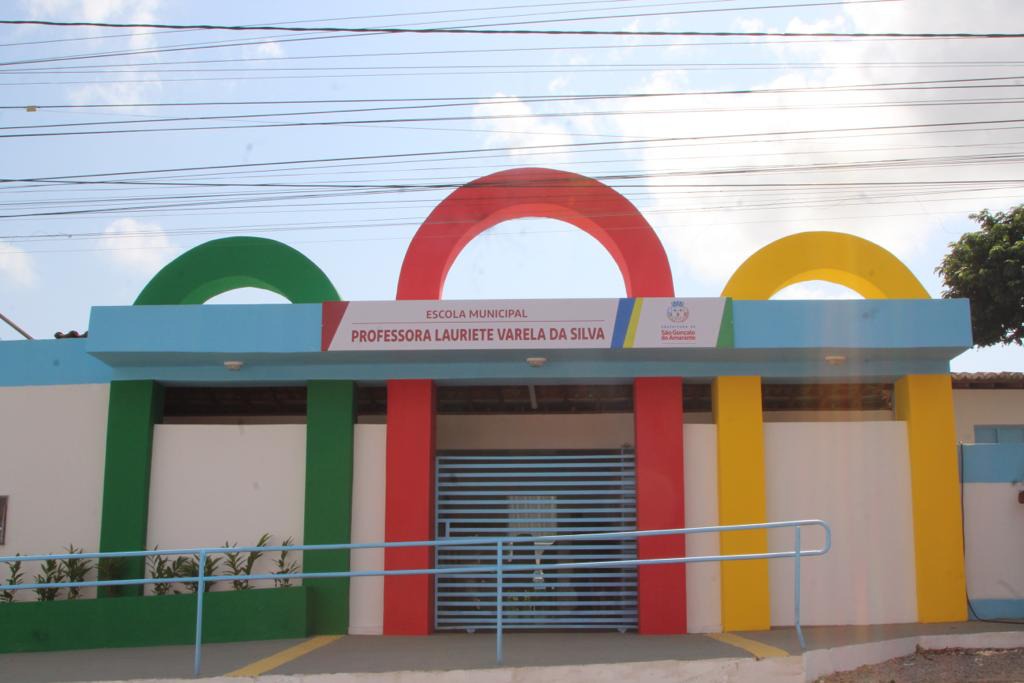 Escola Municipal Lauriete Varela da Silva é reinaugurada em São Gonçalo do Amarante