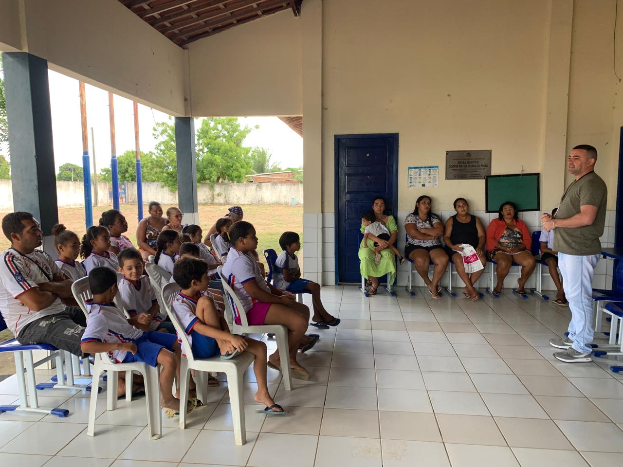 Coordenação de Segurança Promove Ciclos de Palestras Educativas nas Escolas de São Gonçalo do Amarante