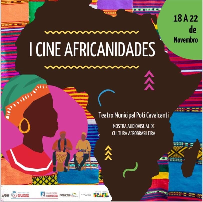 Cine Africanidades: São Gonçalo do Amarante recebe a 1ª Mostra de Cinema Afro-brasileiro