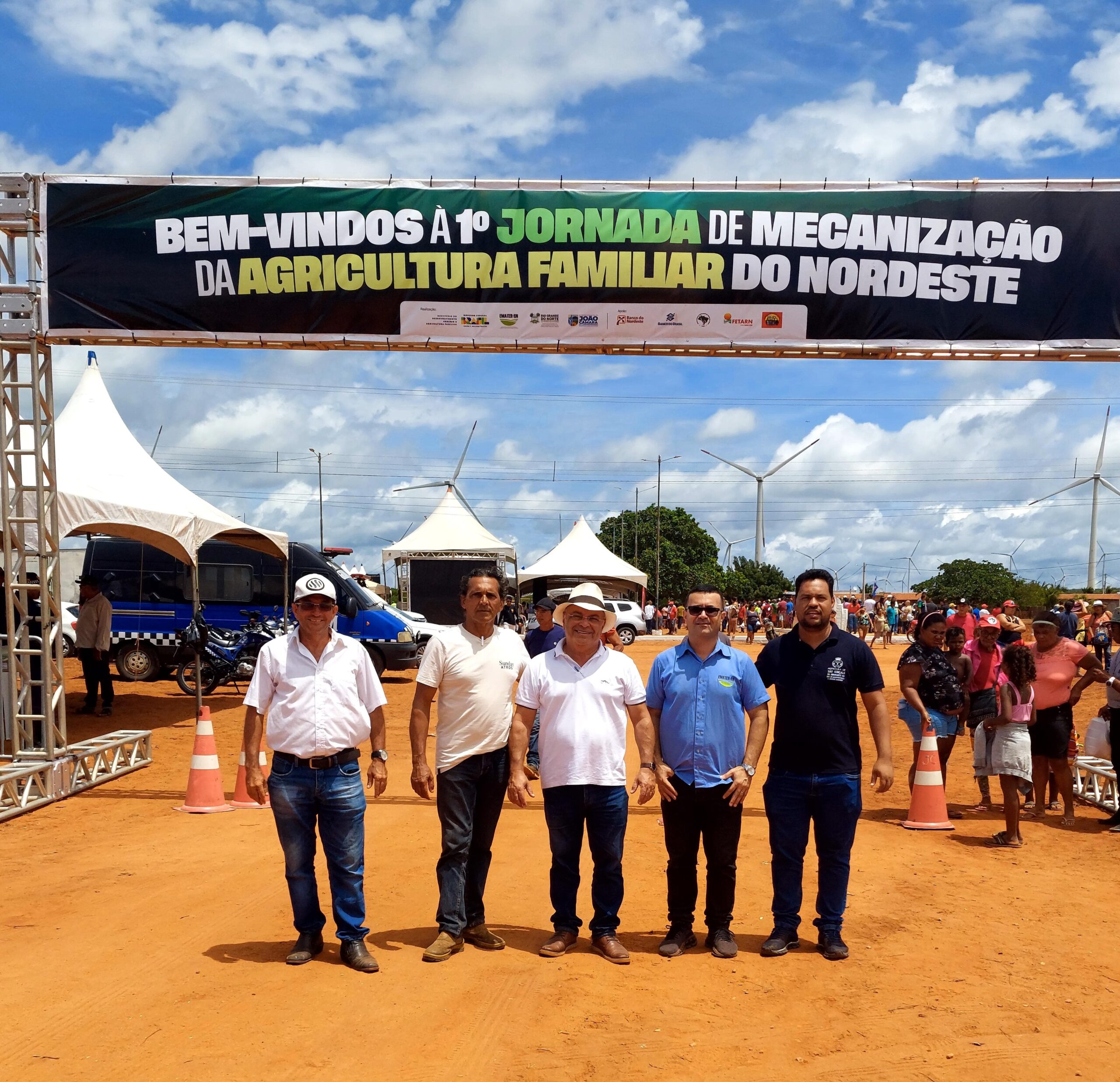 São Gonçalo representado na 1ª Jornada de Mecanização da Agricultura Familiar do Nordeste em João Câmara