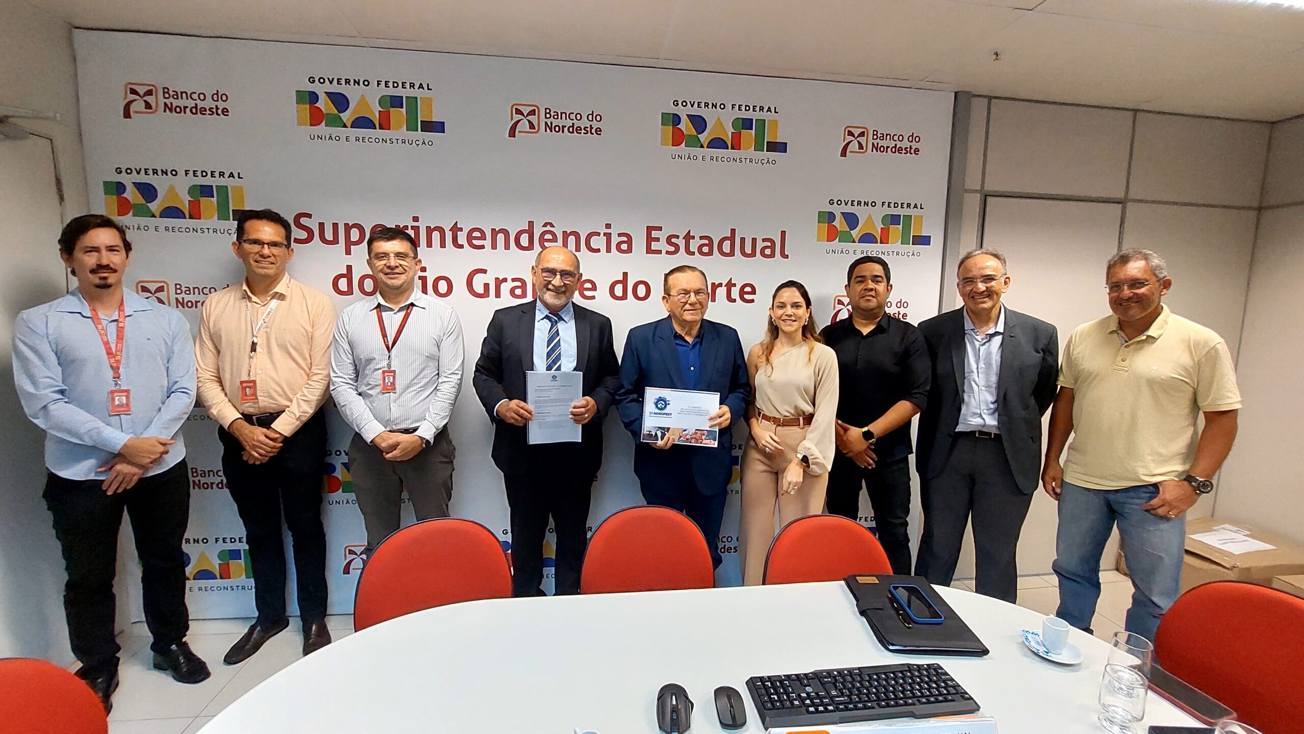 Prefeito Jaime Calado visita instituições financeiras e governamentais para reforçar convite à 5ª Agrofest em São Gonçalo do Amarante