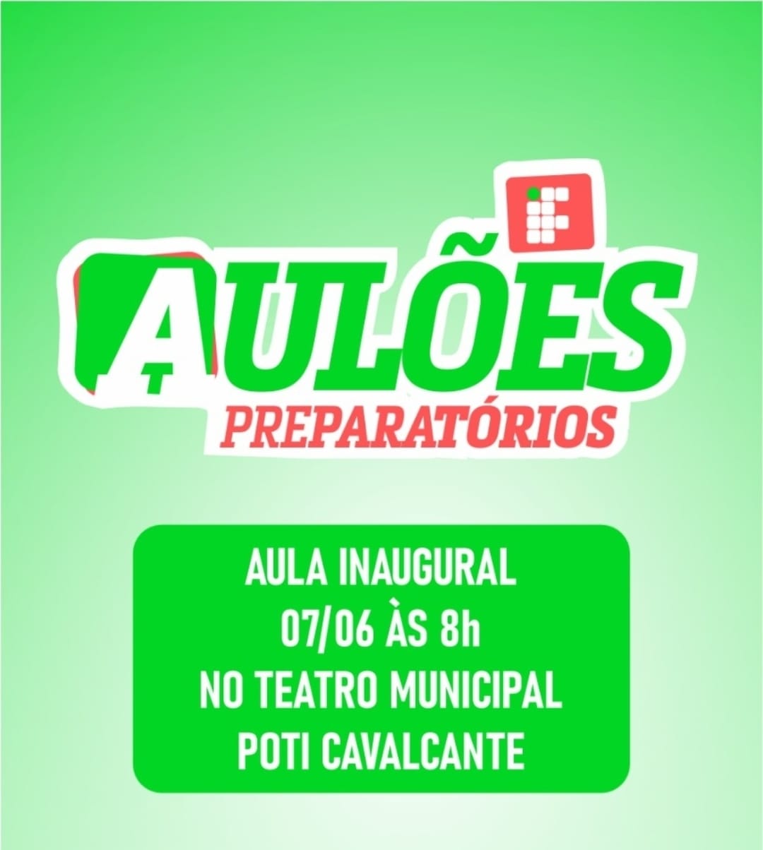 Prefeitura de São Gonçalo vai iniciar aulões preparatórios gratuitos para o IF neste sábado (7); inscrições já estão abertas